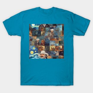 Van Gogh Paintings Mashup T-Shirt